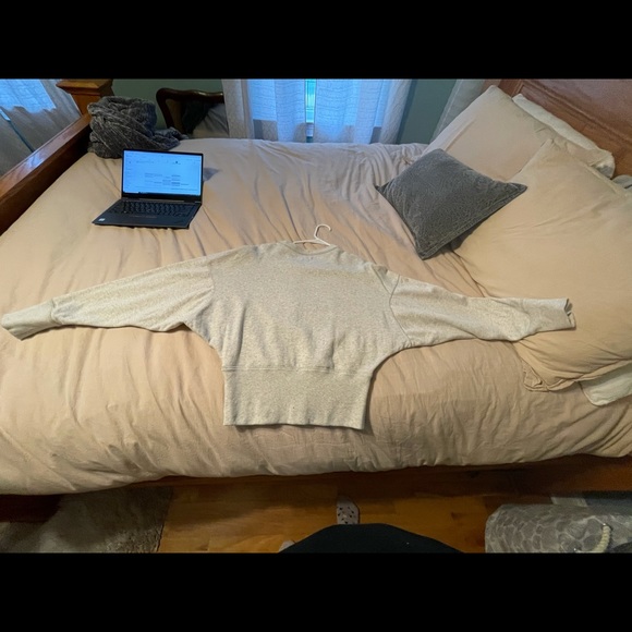 Isabel Marant White and Gray Logo Sweater - Picture 3 of 4